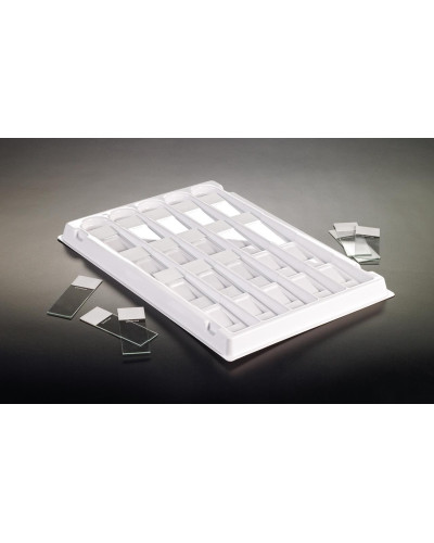 Plateau de rangement en plastique pour 20 lames