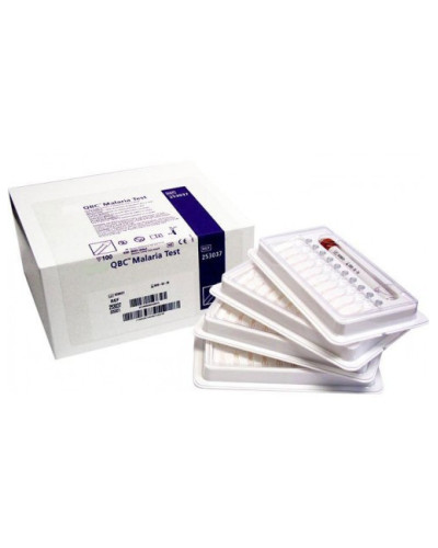 Tube test paludéen, Modèle QBC.(kit de 100 tests)