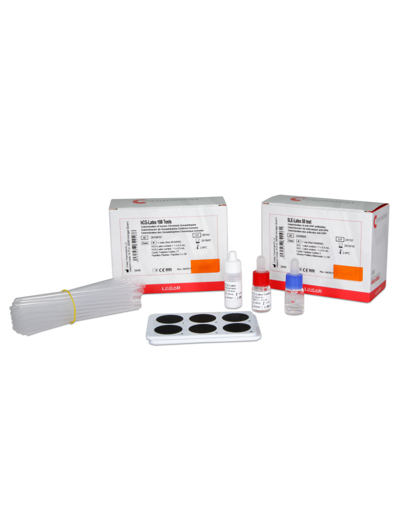 HCG LATEX 100 tests