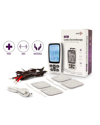 ELECTROSTIMULATEUR TENS, EMS, MASSAGE DE 60 PROGRAMMES
