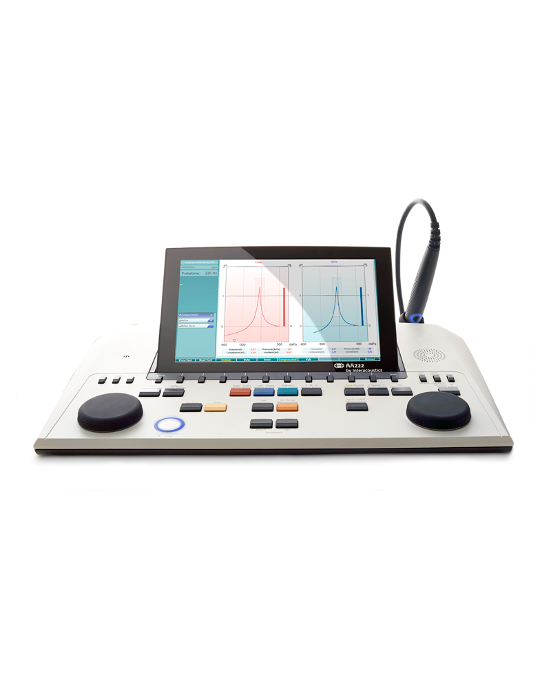 Unité combinée Audiométrie et tympanométrie Interacoustics AA222