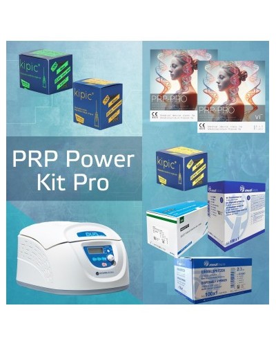 Kit PRO complet pour des traitements PRP et PRF, avec centrifugeuse DUO