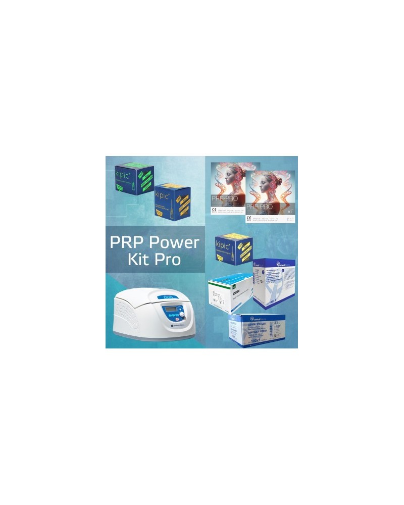 Kit PRO complet pour des traitements PRP et PRF, avec centrifugeuse DUO