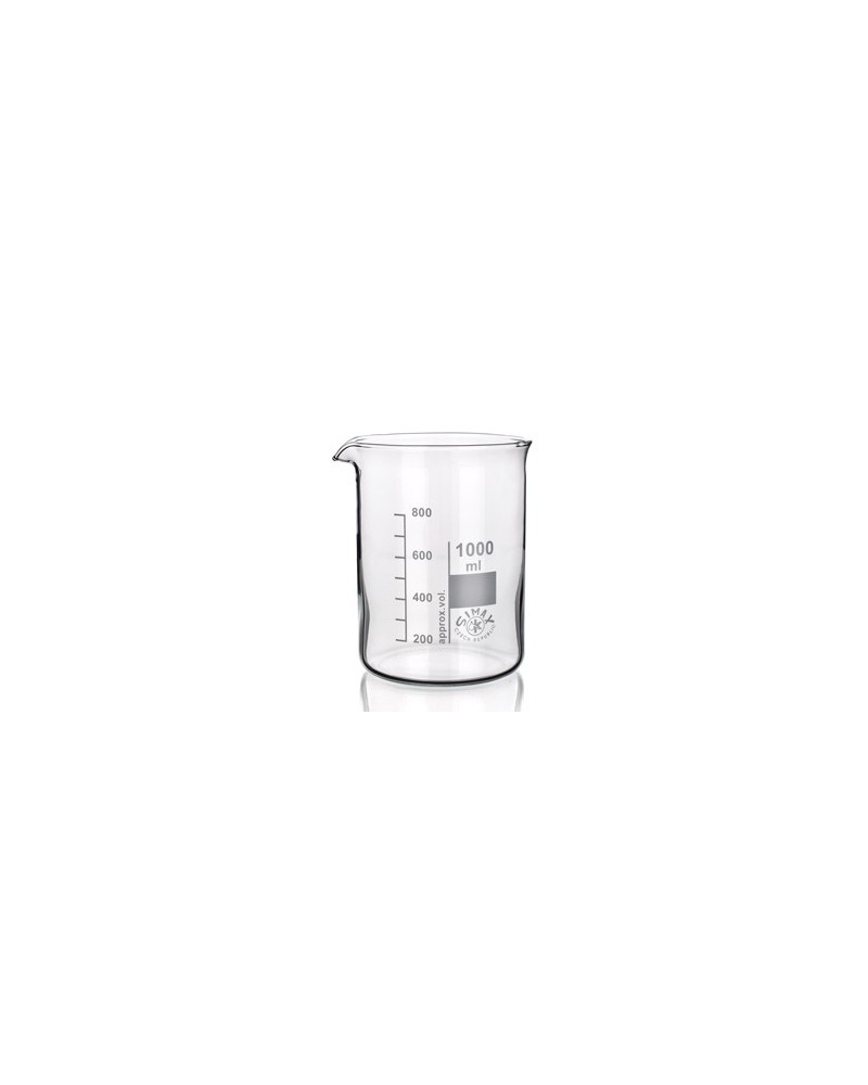 Bécher à bec forme basse Simax 250ml Bécher à bec forme basse Simax 250ml