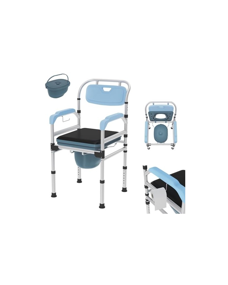 Chaise de miction à hauteur réglable avec accoudoirs