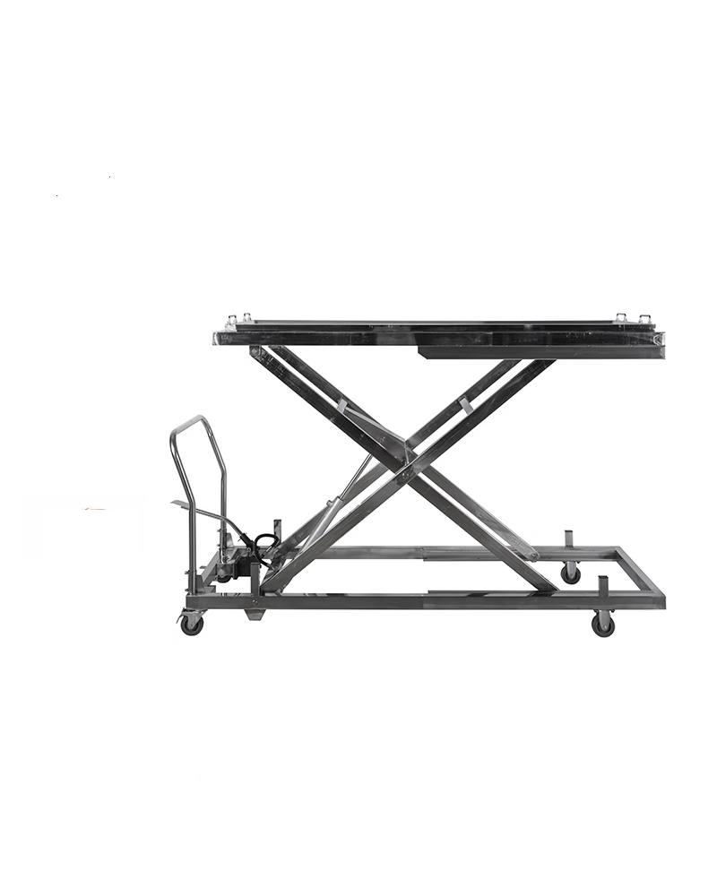 Chariot de levage mortuaire hydraulique manuel, Modèle RD-1527