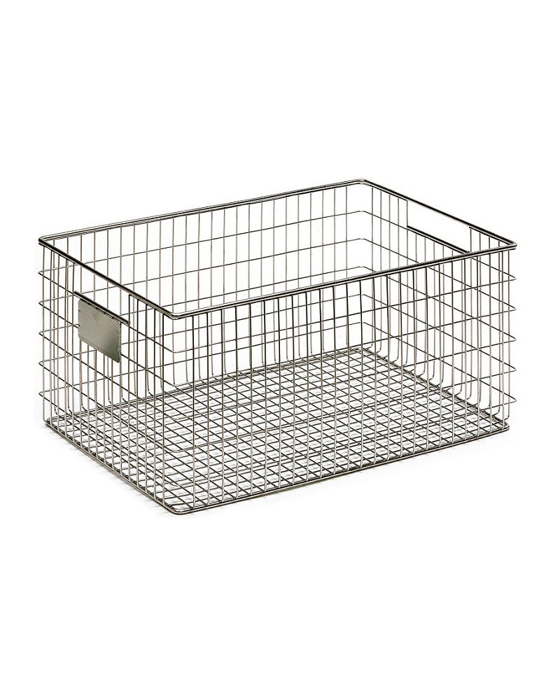 Panier de stérilisation inox , 300 x 150 x 150 mm