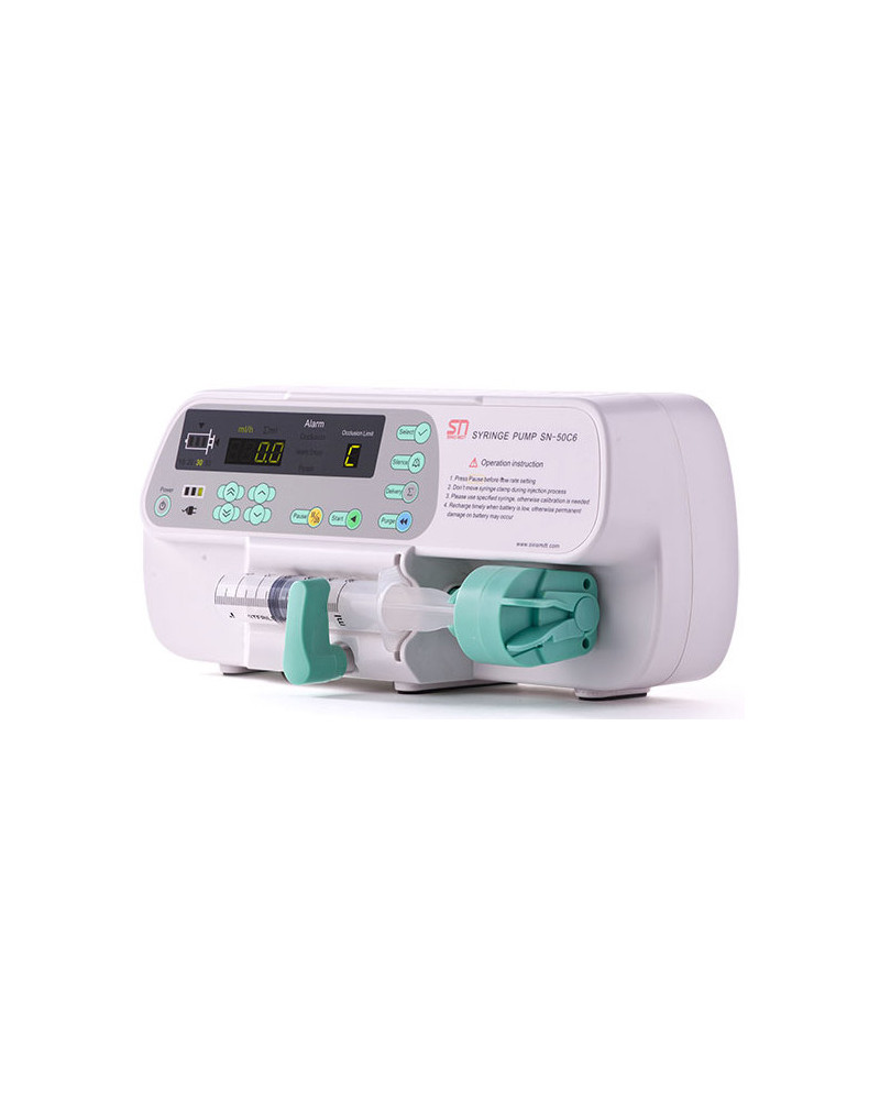 Pousse-seringue à nutrition entéral