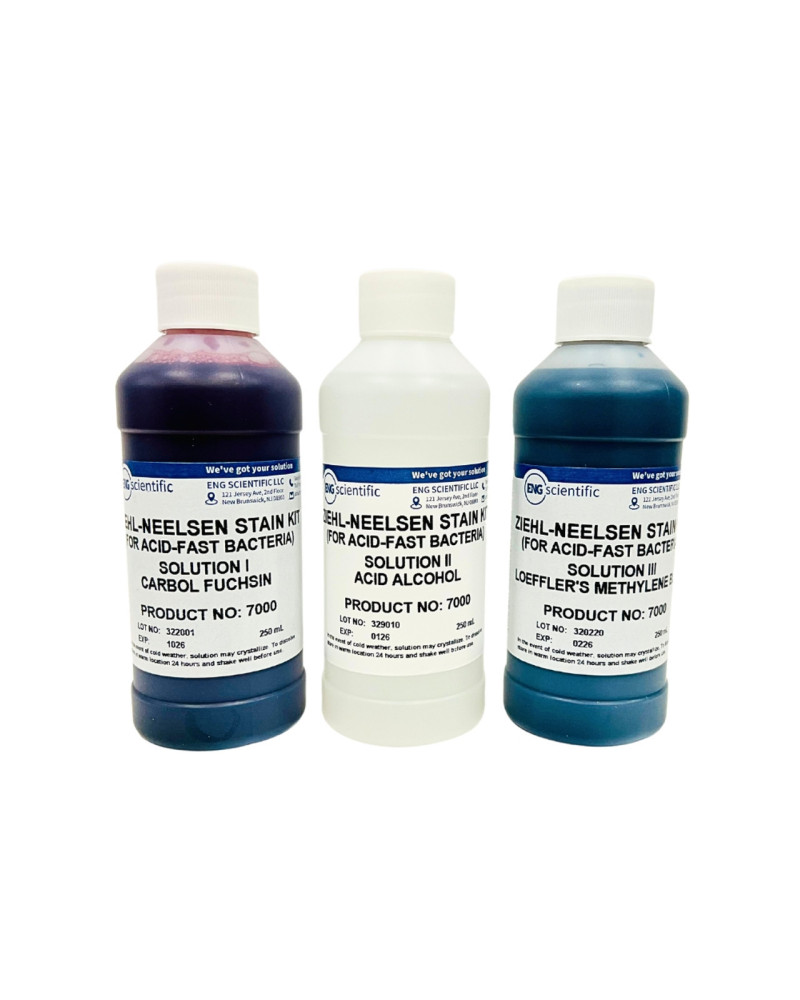 TB Ziehl-Neelsen 3 x 250 ml