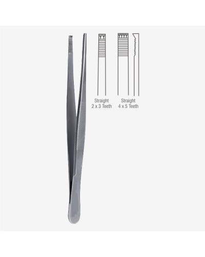 PINCE À TISSUS ADLERCREUTZ STILLE 4×5 DENTS 20CM