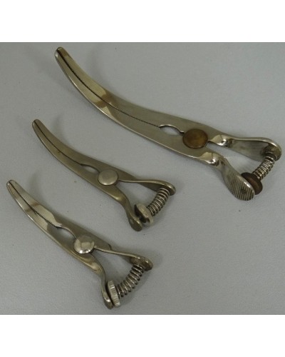 Pince mors atraumatique GLOVER 22cm,60mm