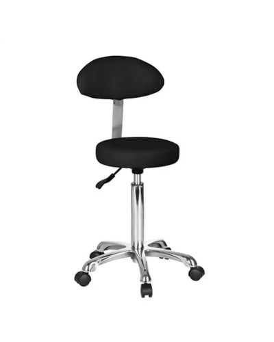 Tabouret avec dossier réglable