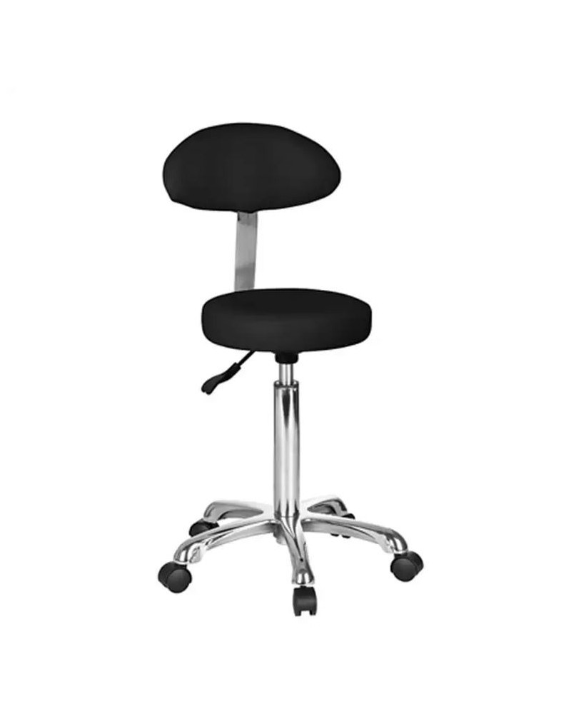 Tabouret avec dossier réglable