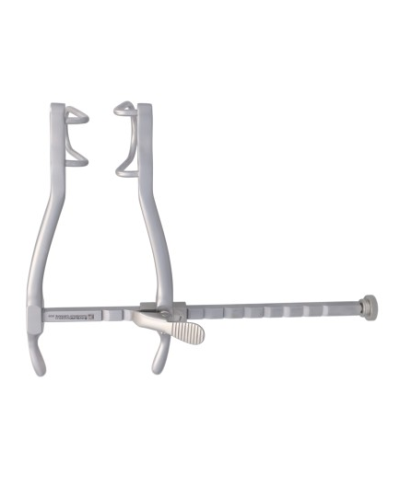 Ecarteur abdominal de Gosset 32 cm, en acier inoxydable 