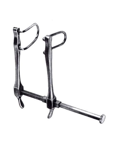 Écarteur abdominal GOSSET,  18,5 cm, en acier inoxydable