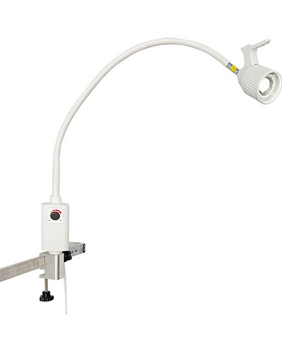 Lampe d\'examen à LED montée sur rail