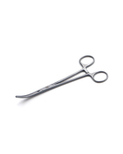 Pince De Bakey clamp pour coarctation  22cm, coudée à  20°