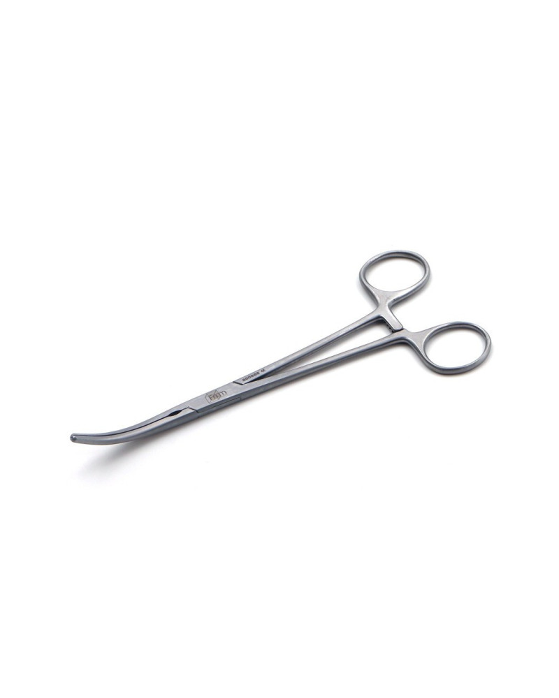 Pince De Bakey clamp pour coarctation  22cm, coudée à  20°