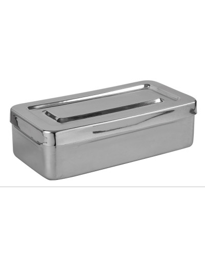 Boite rectangulaire inox 280 x 140 x 60 mm