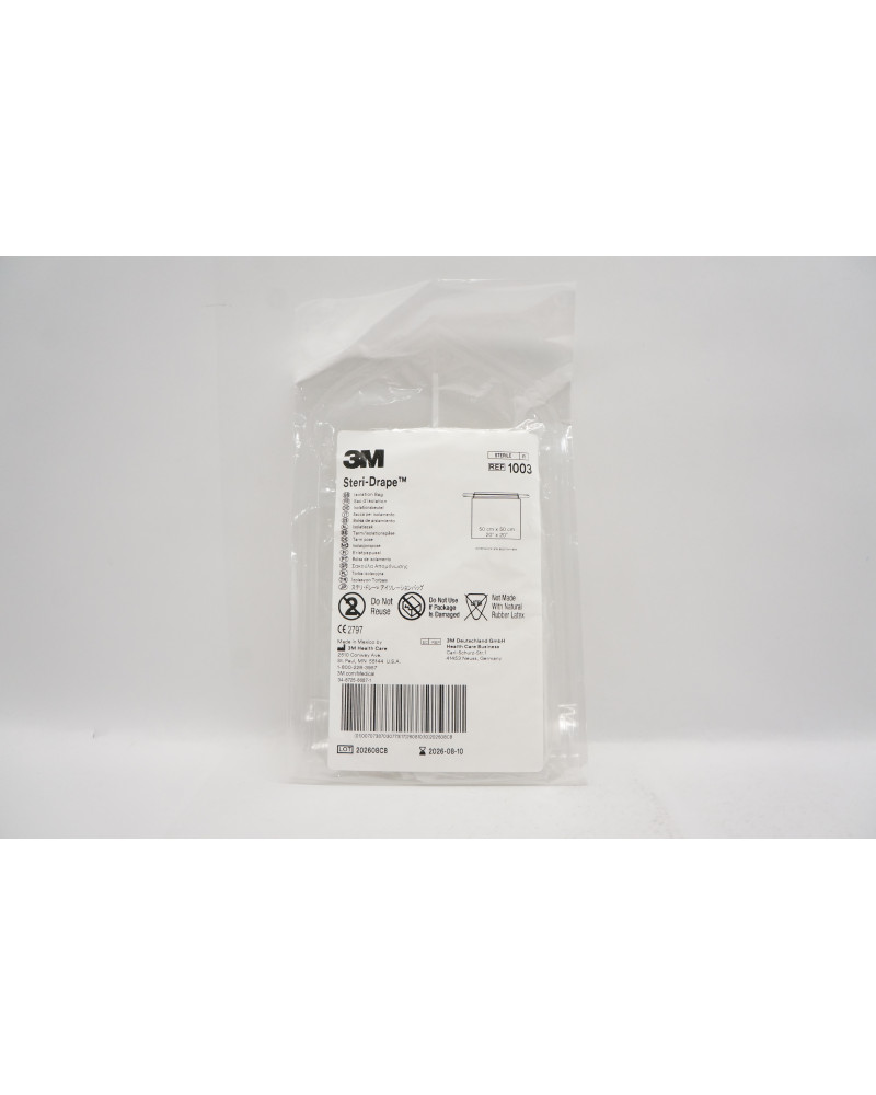 Sac d\'isolement ou champ opératoire 3M STERI DRAPE 50x 50 cm,  Modèle 1003 