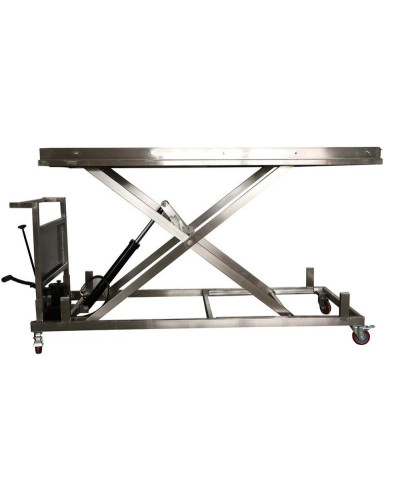 Chariot mortuaire élévateur avec système hydraulique, Modèle YS-C3H