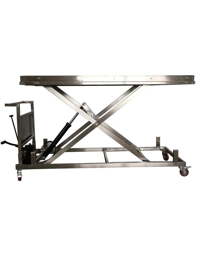 Chariot mortuaire élévateur avec système hydraulique, Modèle YS-C3H