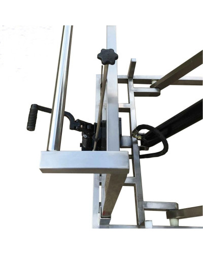 Chariot mortuaire élévateur avec système hydraulique, Modèle YS-C3H