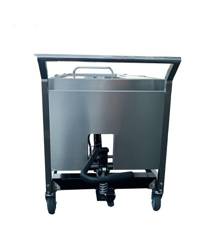 Chariot mortuaire élévateur avec système hydraulique, Modèle YS-C3H