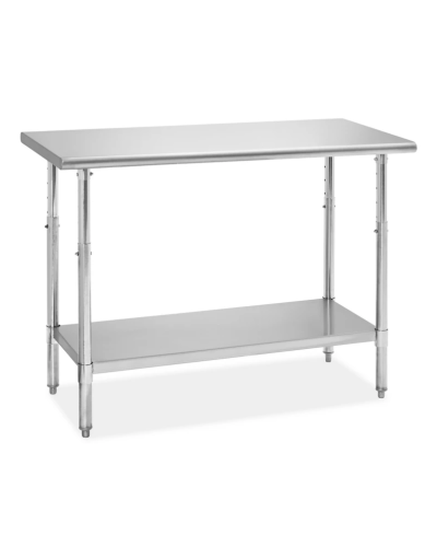 Table de travail réglable (910*610mm) en acier inoxydable 