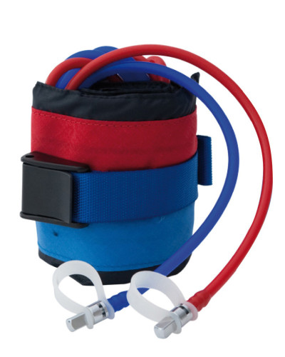 Brassard autoclavable double poche ; deux voies adulte 67x17cm