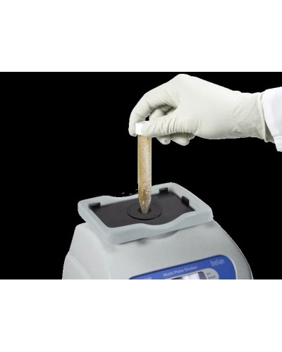 Agitateur pour microplaques avec réglage du temps, 300-1800 tr/min, modèle MPS 1