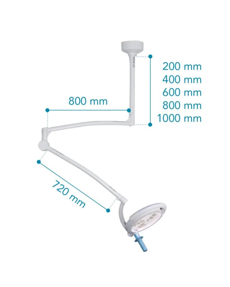 Lampe d\'opération, Modèle MIMLED 600