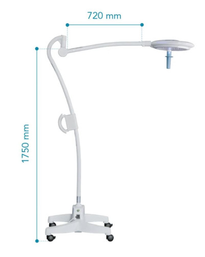 Lampe d\'opération, Modèle MIMLED 600