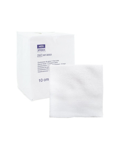 Compresse  de gaze stérile , 4 plis, 90cm*90m, 750G