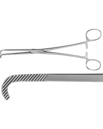 Pince Mixter O\'Shaugnessy 90°, 20 cm, en acier inoxydable