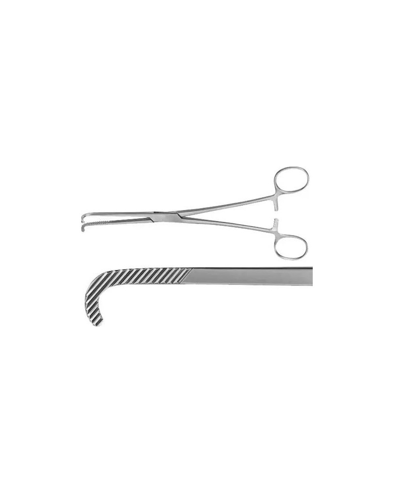 Pince Mixter O\'Shaugnessy 90°, 20 cm, en acier inoxydable