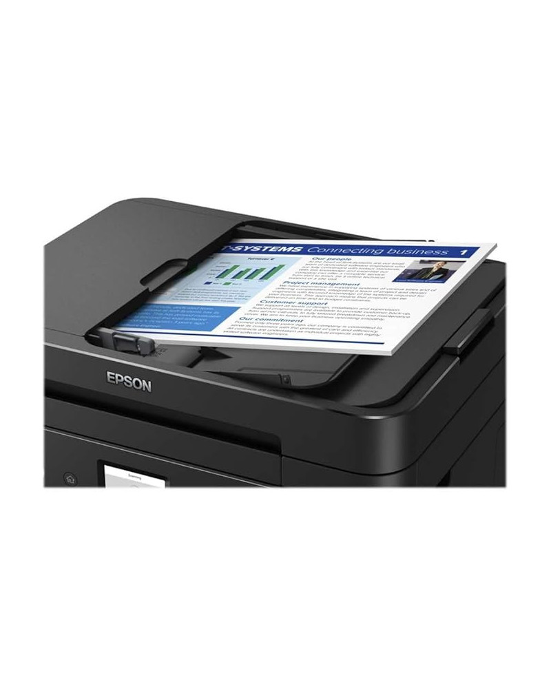 Imprimante Multifonction 4-en-1 - EPSON - Workforce WF-2880DWF - Jet d\'encre - A4 - Couleur - Wi-Fi - C11CG28406