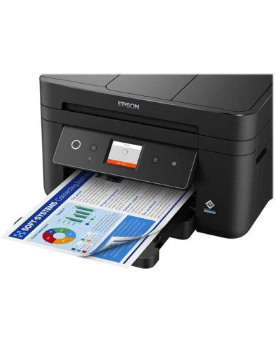 Imprimante Multifonction 4-en-1 - EPSON - Workforce WF-2880DWF - Jet d\'encre - A4 - Couleur - Wi-Fi - C11CG28406