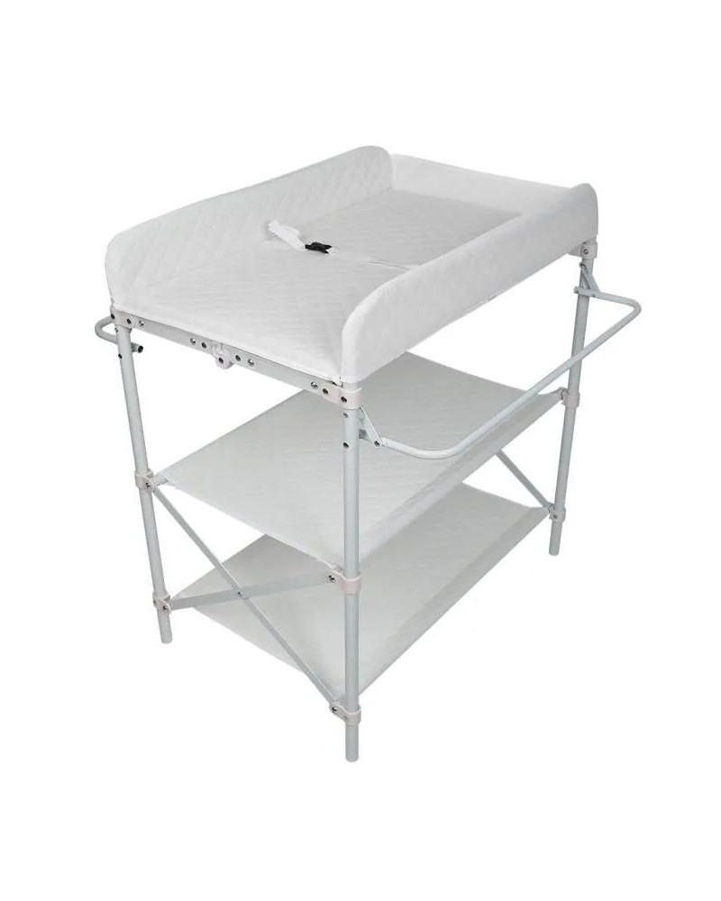 Table de soins pour nouveaux nés, amovible, ceinture de sécurité, tuyau en acier épais, panneau en bois massif composite