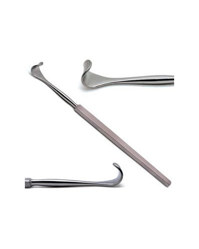 Releveur de paupières DESMARRES 9 x 9mm, 14cm, en acier inoxydable