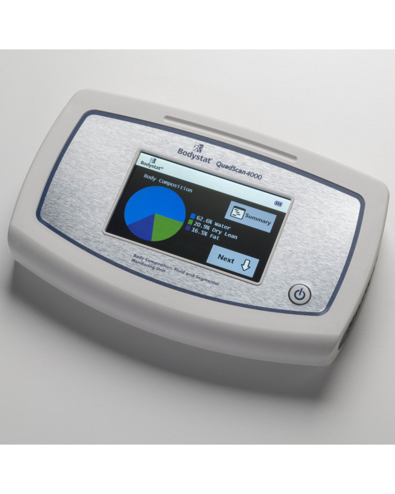 Analyseur de composition corporelle par bio-impédancemétrie, léger avec écran tactile et interface USB