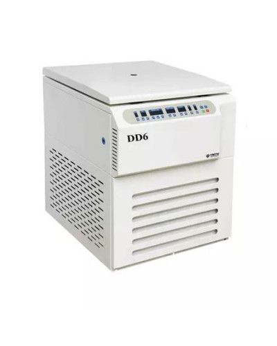 Centrifugeuse au sol, avec 10 programmes de vitesse et grande capacité : 4x1000ml, 6x300ml, 6x500ml