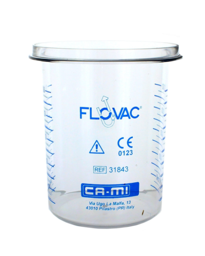 Bocal réutilisable pour poche de collecte 2L FLOVAC
