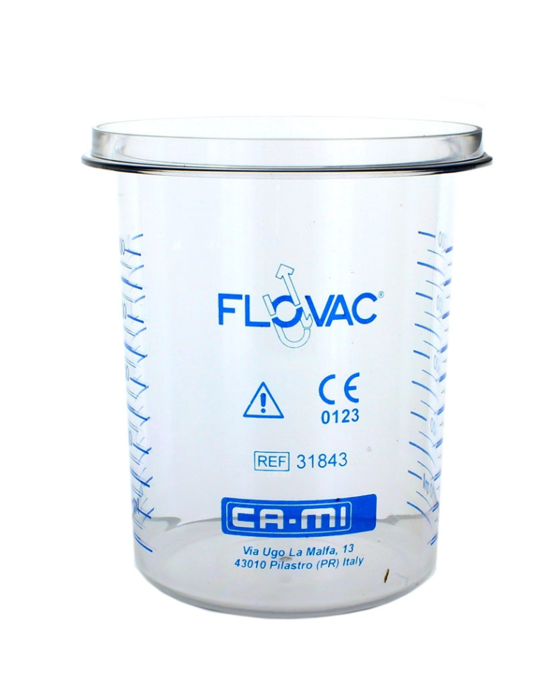 Bocal réutilisable pour poche de collecte 2L FLOVAC