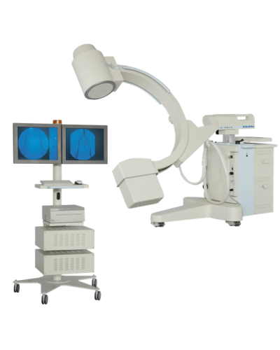 Arceau chirurgical  avec anode fixe et Mémoire EYES (55 000 images) modèle EVO+ 9\"