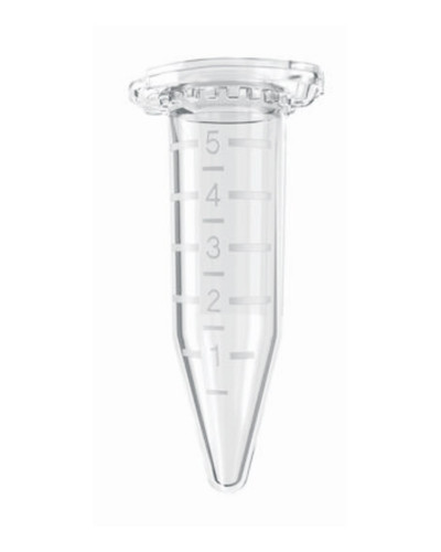 Tubes coniques Eppendorf 5ml avec capuchon à encliqueter