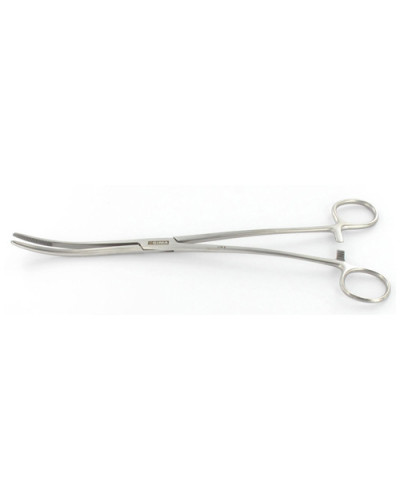 Pince à pansements BOZEMANN Courbe 25cm