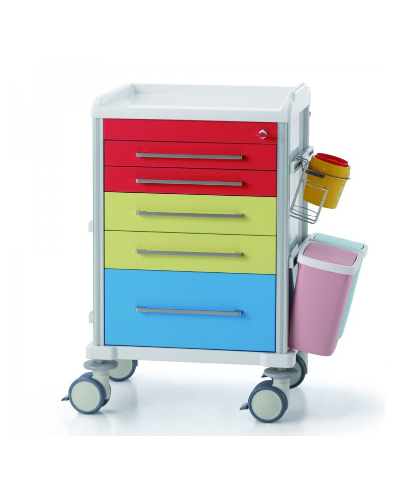 Chariot d'anesthésie F-1-S1