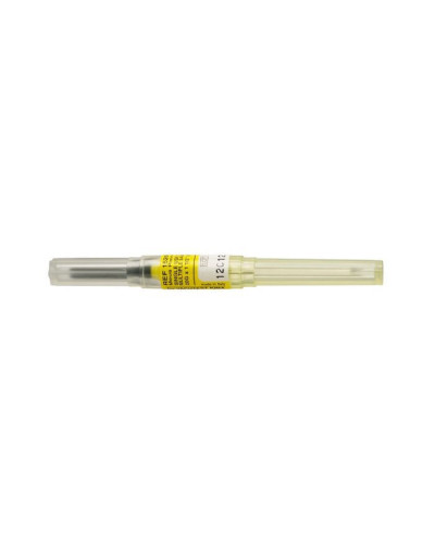 Aiguille Vacutest® 20Gx25mm à vis jaune