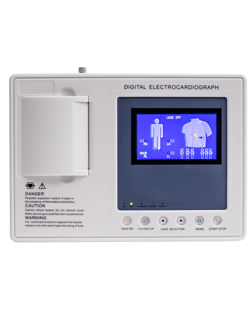 Machine ECG à 3 canaux, modèle MK-1203D